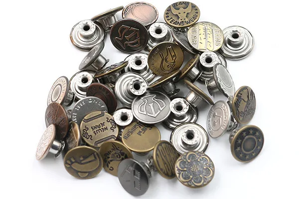 vintage jeans buttons